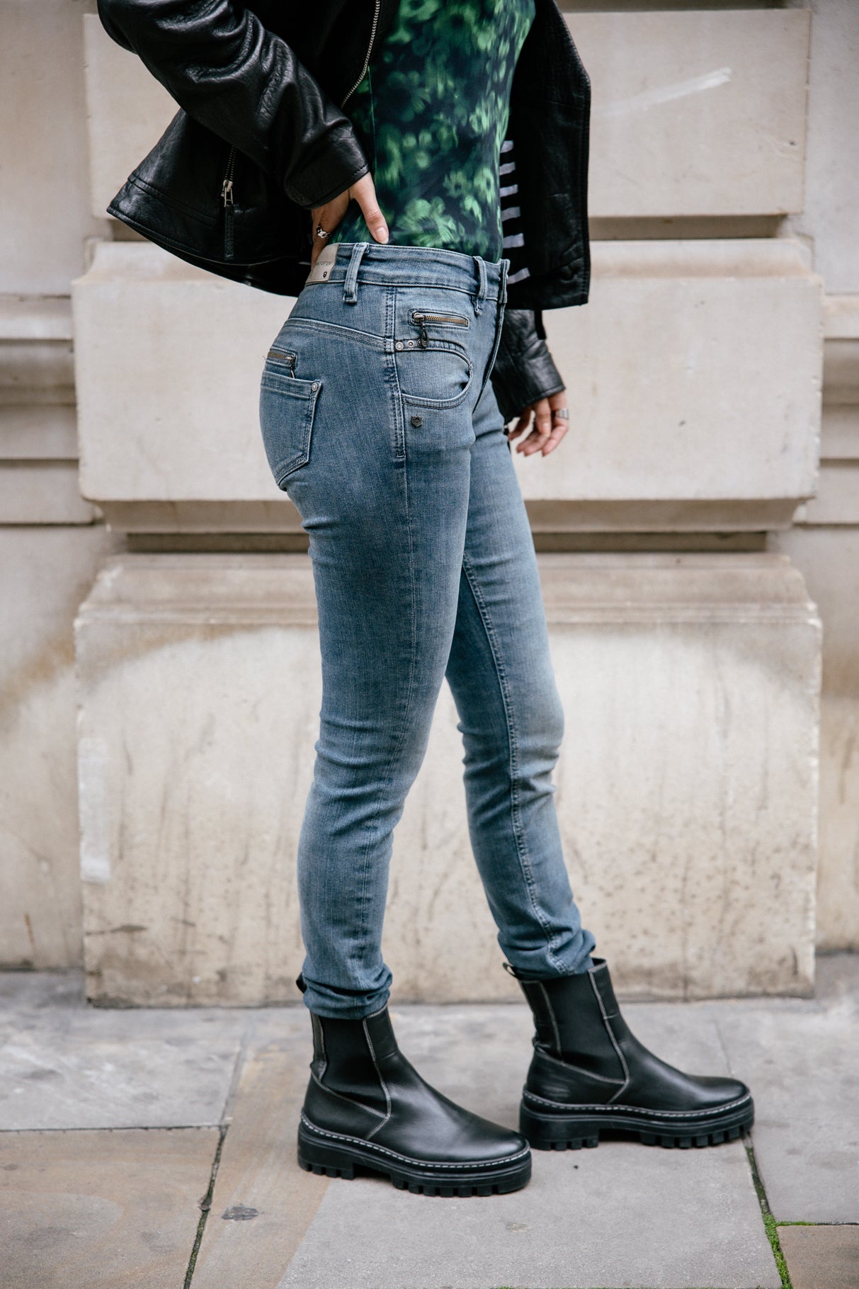 

Jeans slim taille haute Femme Alexa High Waist bodo | Freeman T. Porter