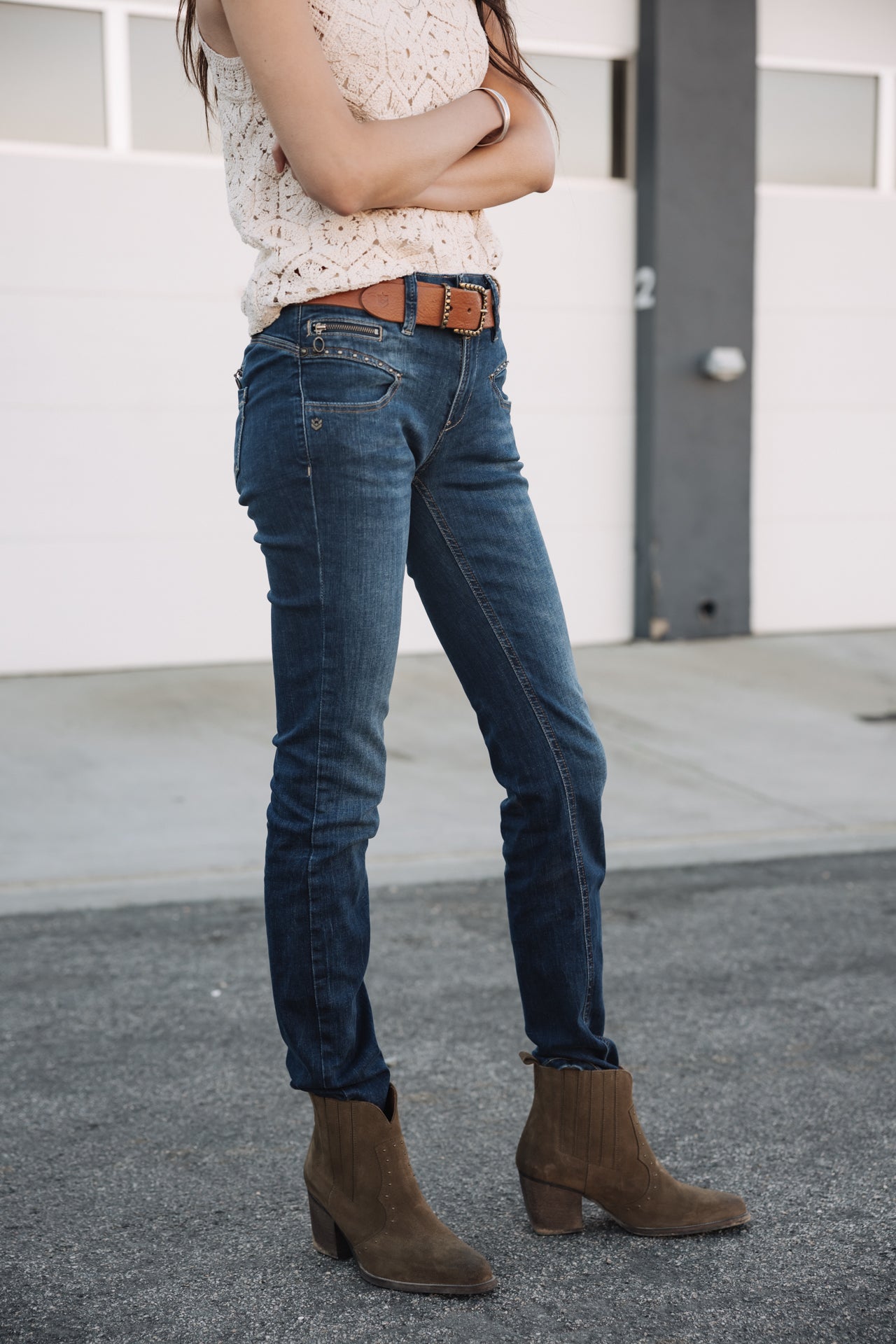 

Vaqueros slim Mujer Alexa High Waist fever | Freeman T. Porter