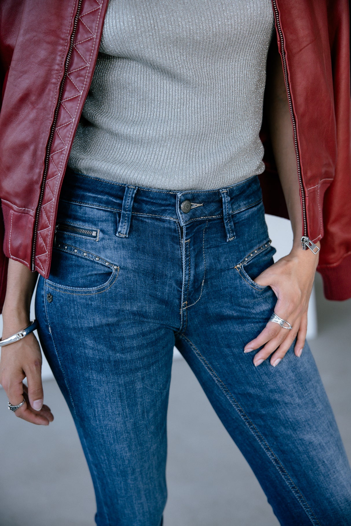 

Slim jeans Woman Alexa High Waist fever | Freeman T. Porter