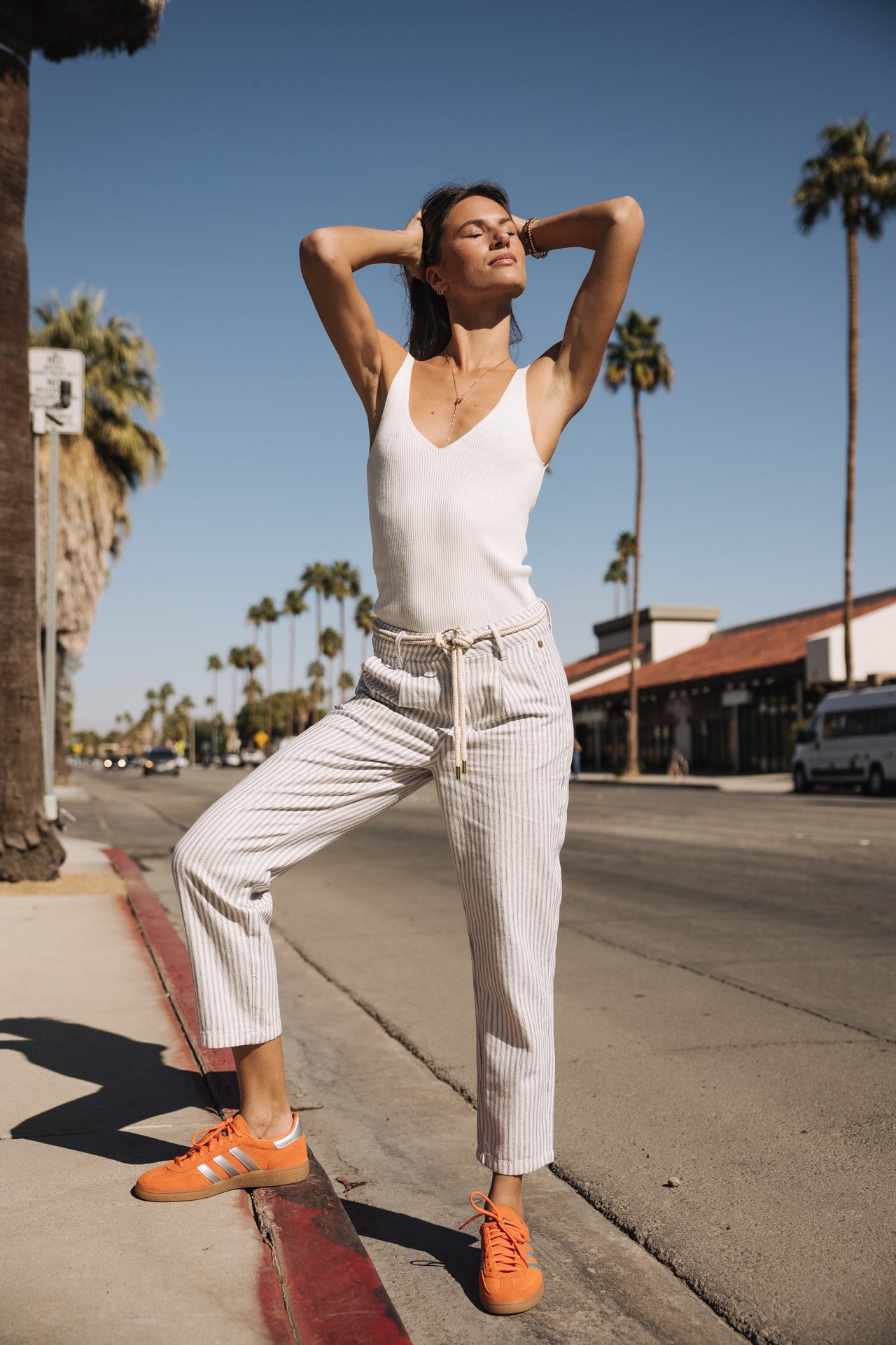 

High-waisted pants Woman Samara Varda original | Freeman T. Porter