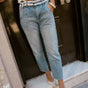 

Denim droit taille haute Femme Natasha fitz | Freeman T. Porter