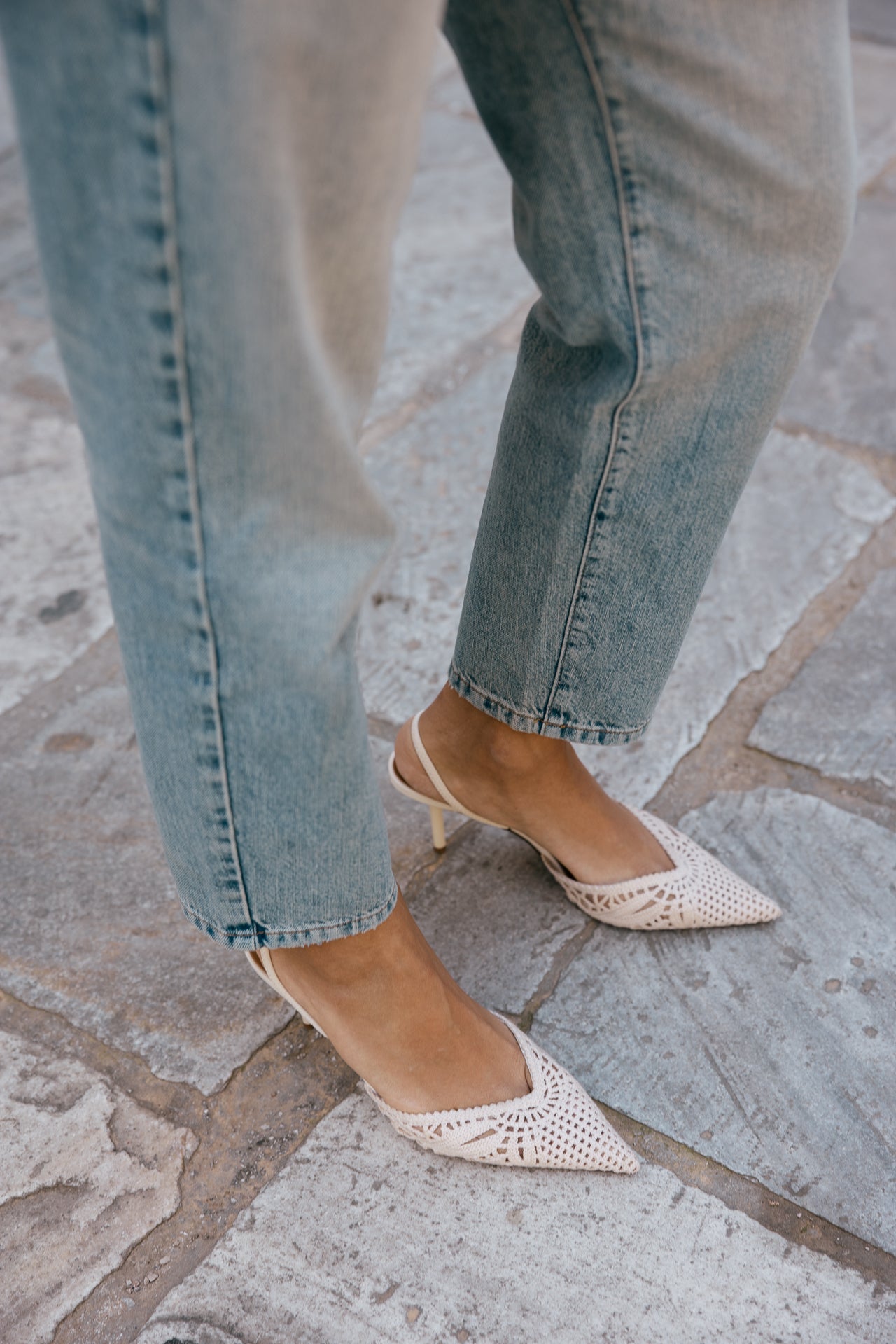 

Denim droit taille haute Femme Natasha fitz | Freeman T. Porter