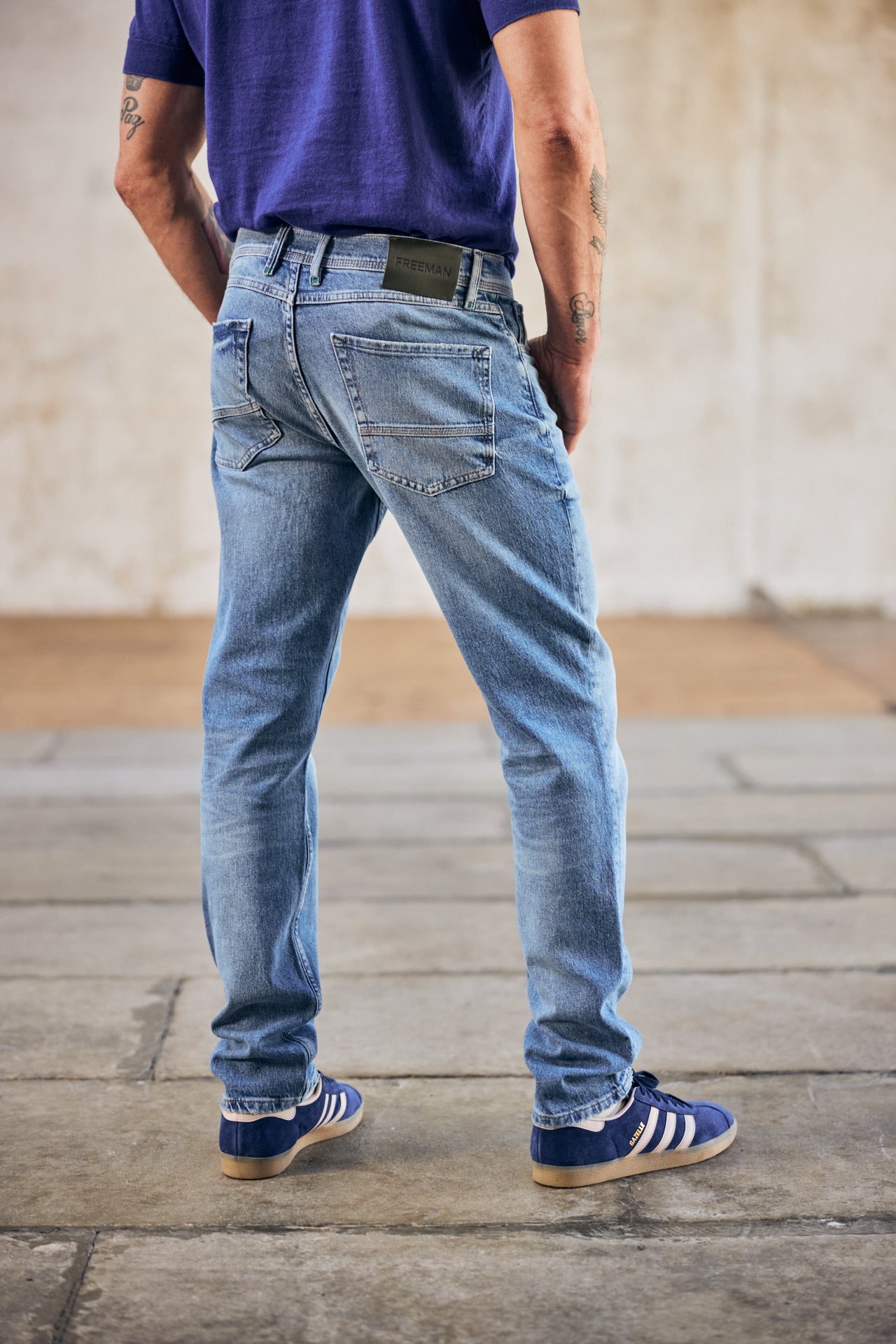 

Eng anliegende gerade Jeans Mann Jimmy pragua | Freeman T. Porter