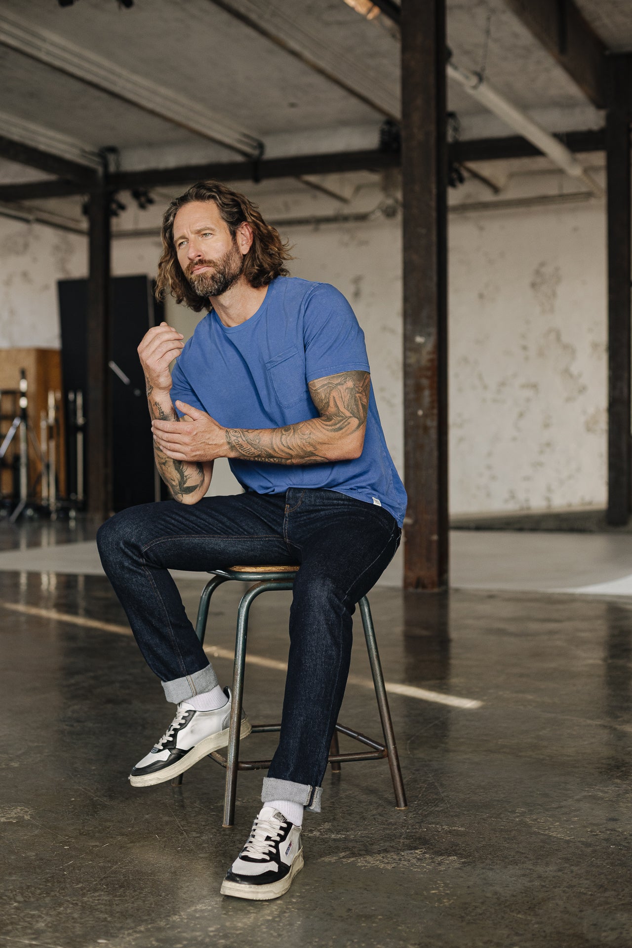 
              

Jeans droit Hombres Jimmy santiago | Freeman T. Porter
            