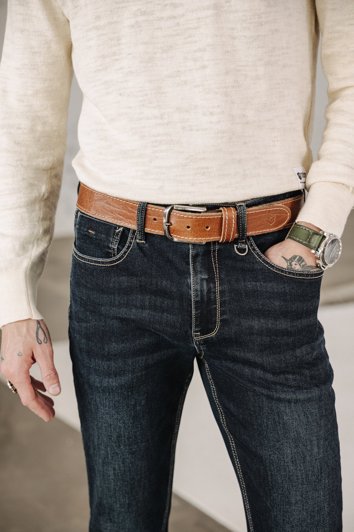 

Jeans droit ajusté Homme Jimmy joggy | Freeman T. Porter