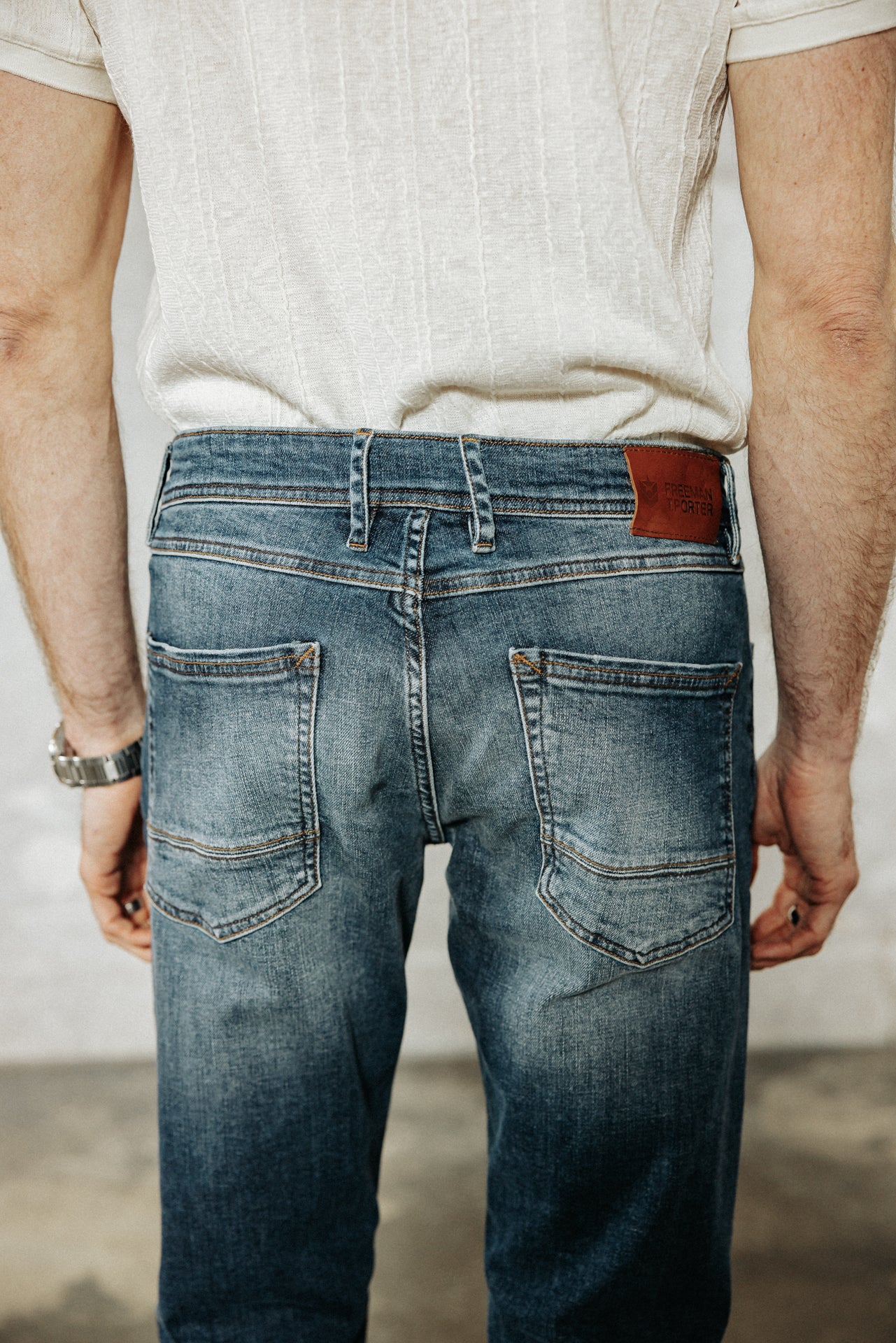 

Jeans rectos ajustados Hombre Jimmy slam | Freeman T. Porter