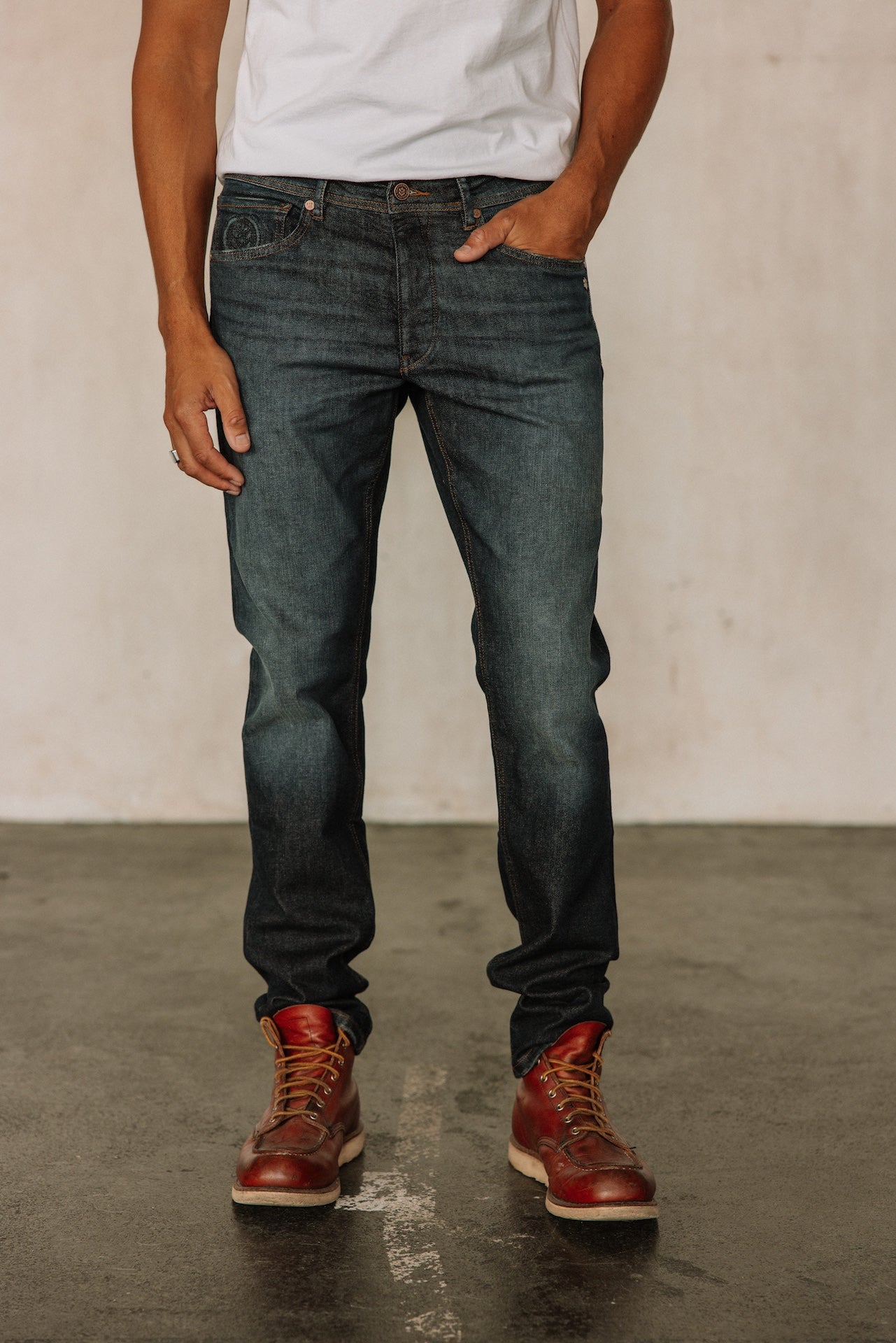

Jeans droit ajusté Hombres Jimmy slay | Freeman T. Porter