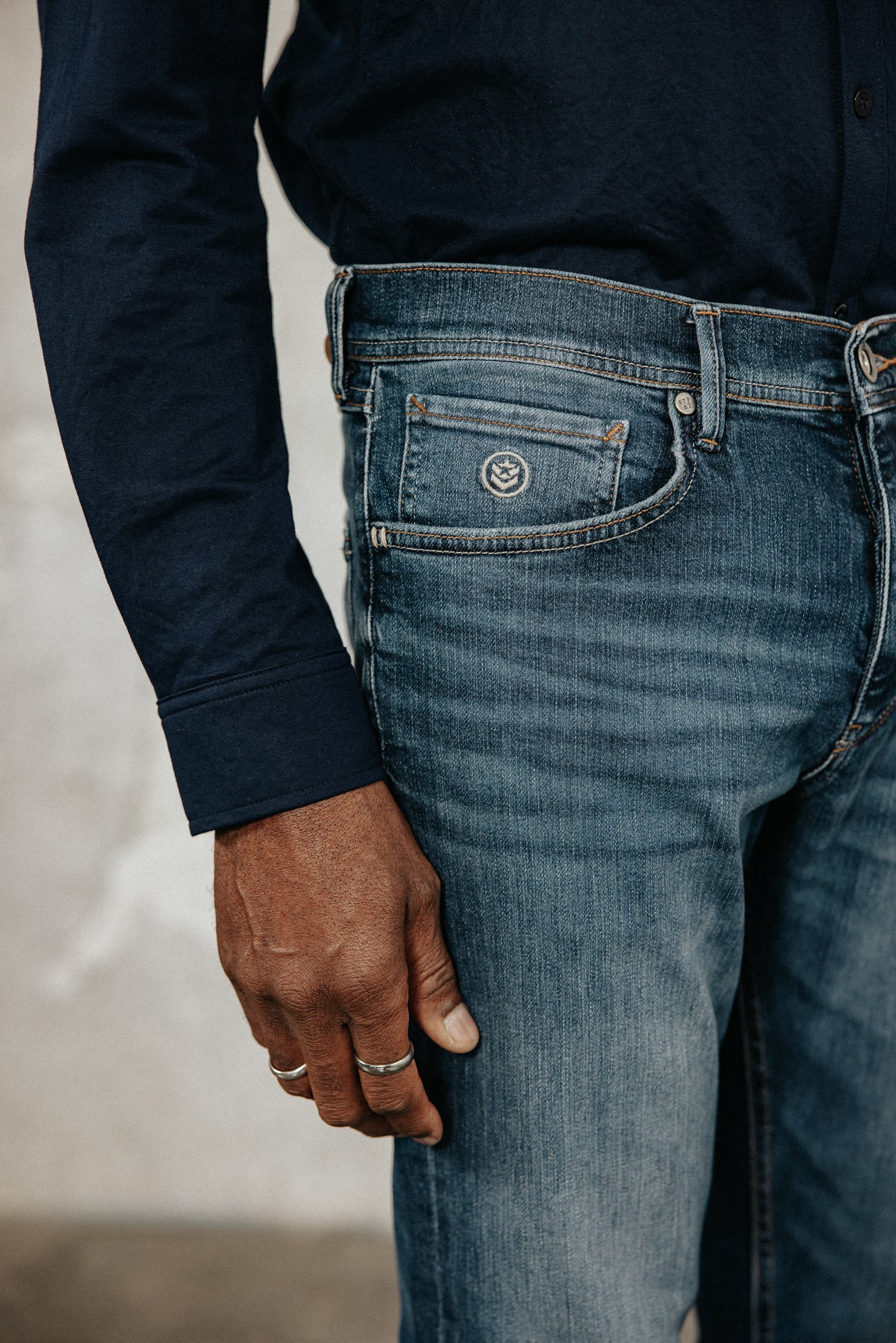 
              

Slim straight jeans Men Jimmy samba dark | Freeman T. Porter
            