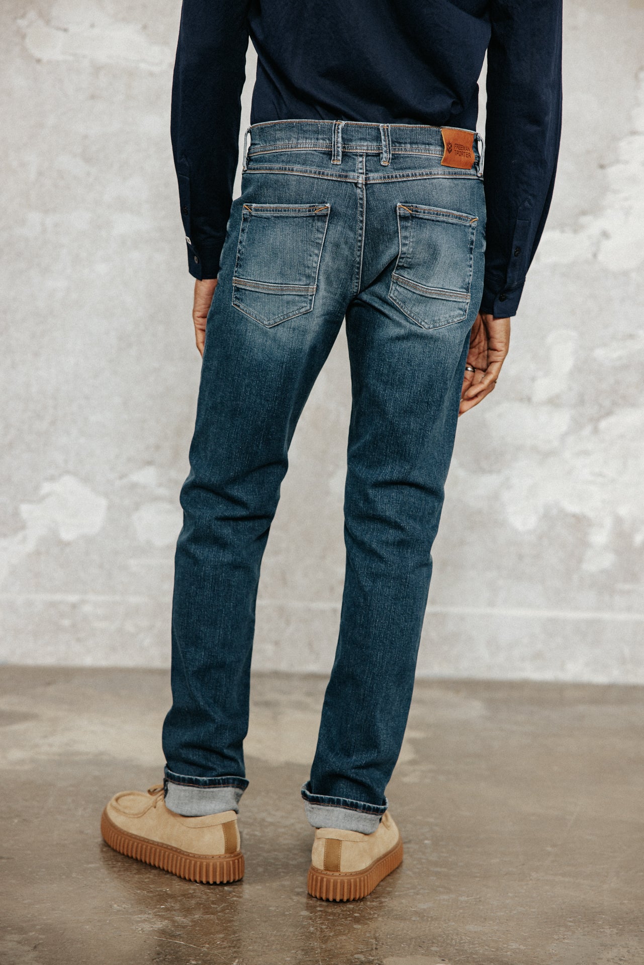 

Jeans rectos ajustados Hombre Jimmy samba dark | Freeman T. Porter