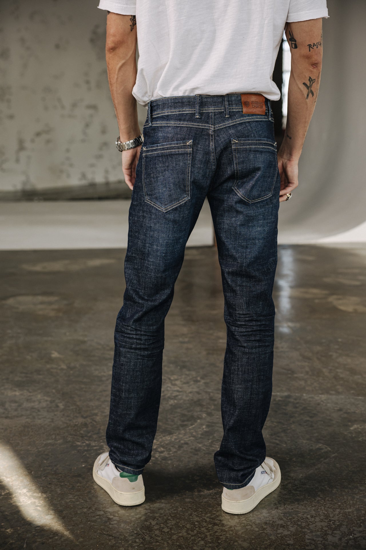 

Eng anliegende gerade Jeans Mann Jimmy bordeen | Freeman T. Porter