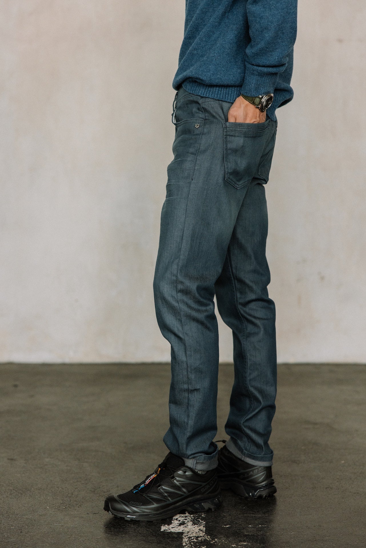 

Jeans droit ajusté Homme Jimmy cid grey-blue | Freeman T. Porter