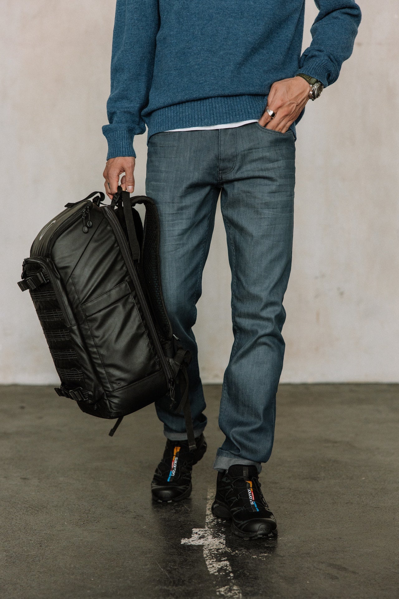 

Jeans droit ajusté Homme Jimmy cid grey-blue | Freeman T. Porter