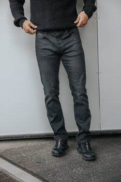

Jeans droit ajusté Homme Jimmy cid black | Freeman T. Porter