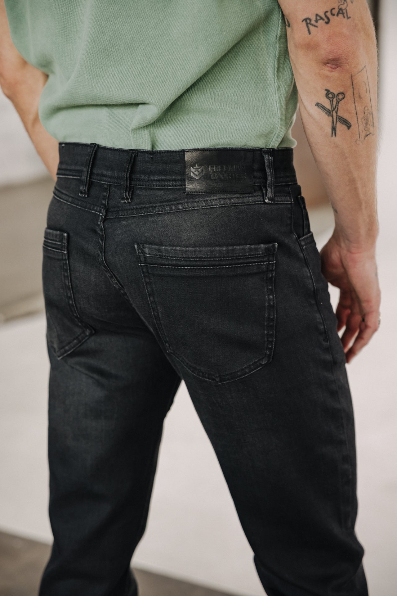 

Vaqueros rectos Hombres Jimmy cid black | Freeman T. Porter