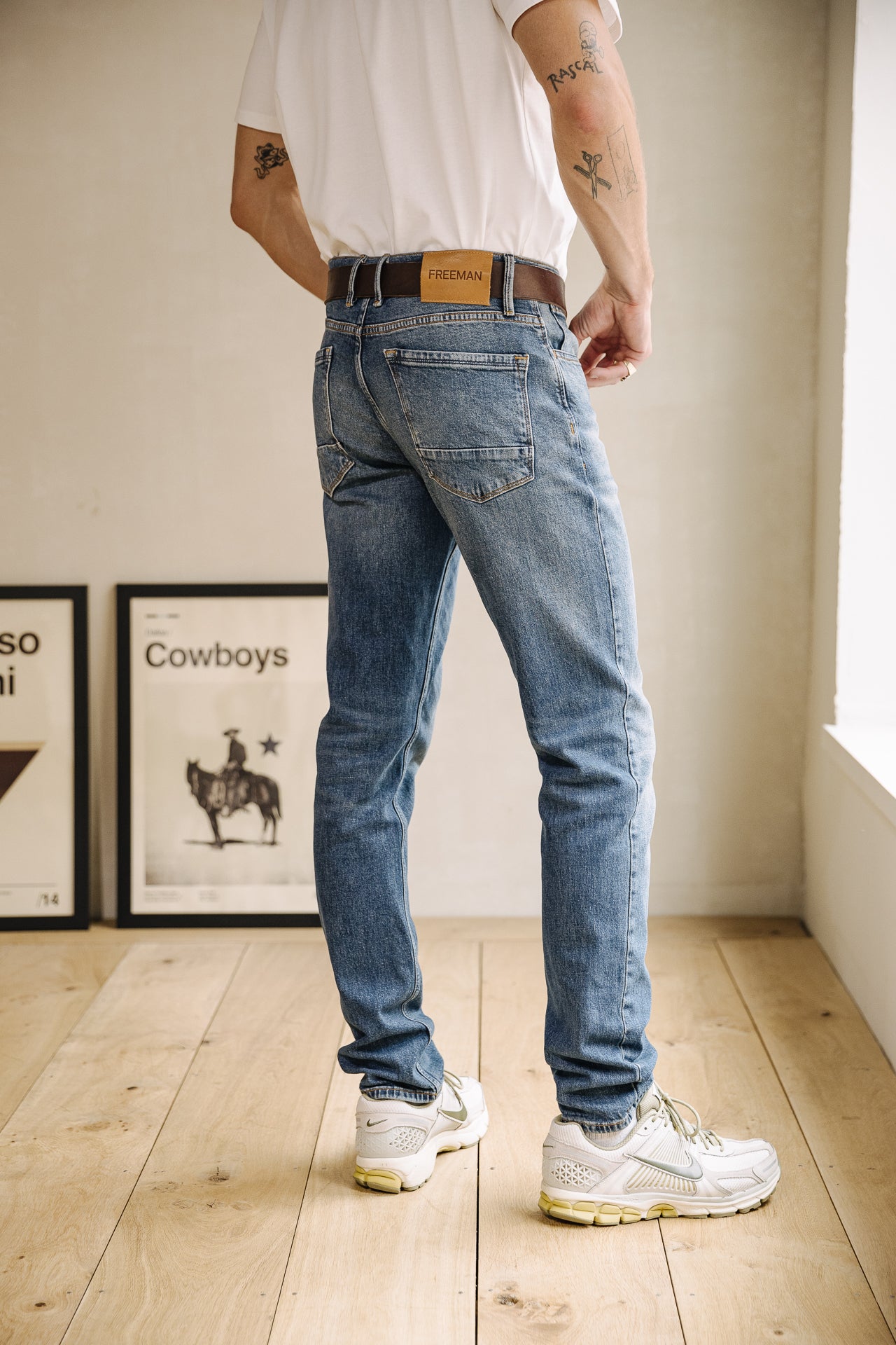 

Straight-fitting jeans Men Jimmy medium vintage indigo | Freeman T. Porter