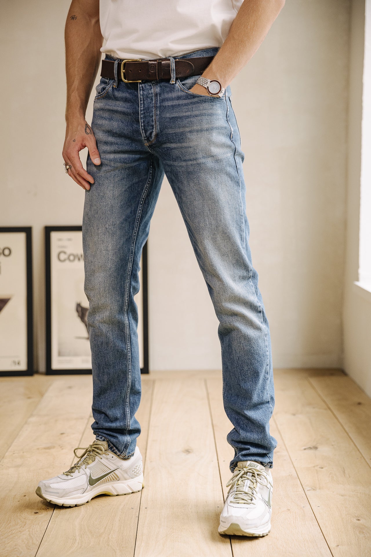 

Straight-fitting jeans Men Jimmy medium vintage indigo | Freeman T. Porter