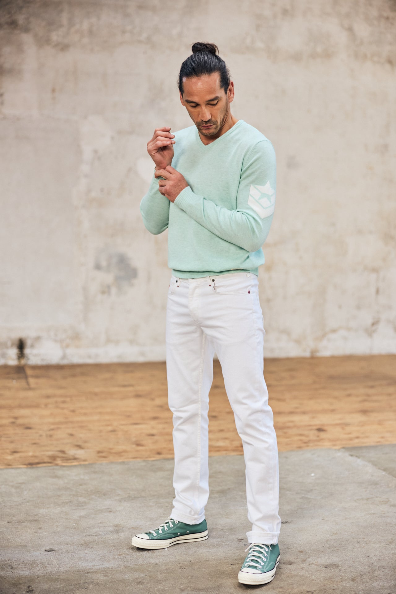 

Gerade geschnittene Hose Mann Jimmy Andalousia off white | Freeman T. Porter