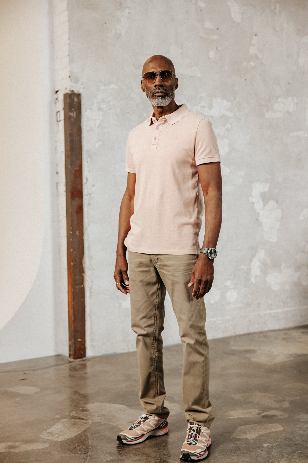 

Pantalón recto ajustado Hombre Jimmy Saloon kelp | Freeman T. Porter