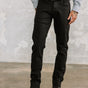 

Pantalon droit ajusté Hombres Jimmy New Magic Color Oil black | Freeman T. Porter