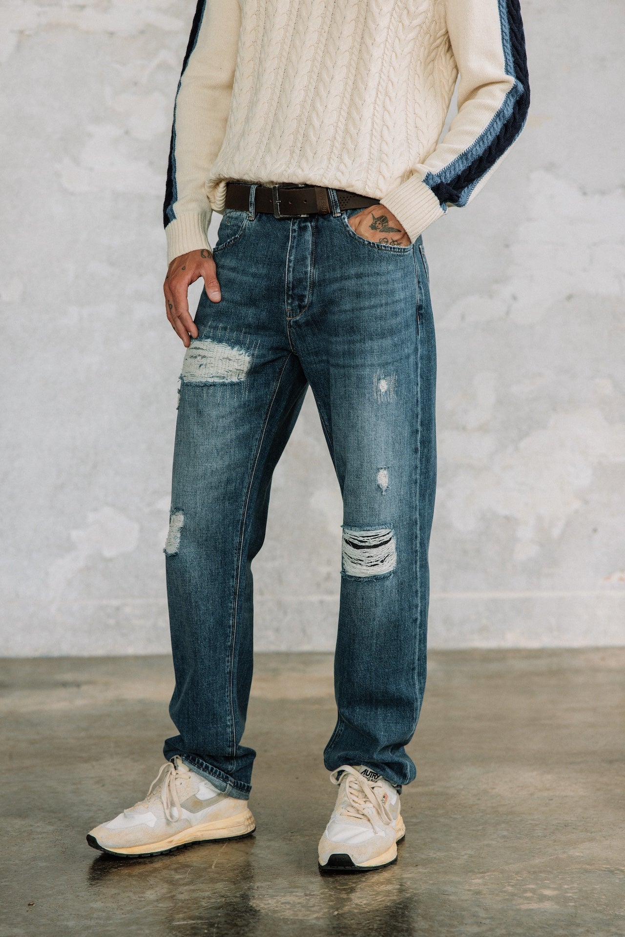 
              

Jean 5 poches Unisex Theo Denim barsen | Freeman T. Porter
            