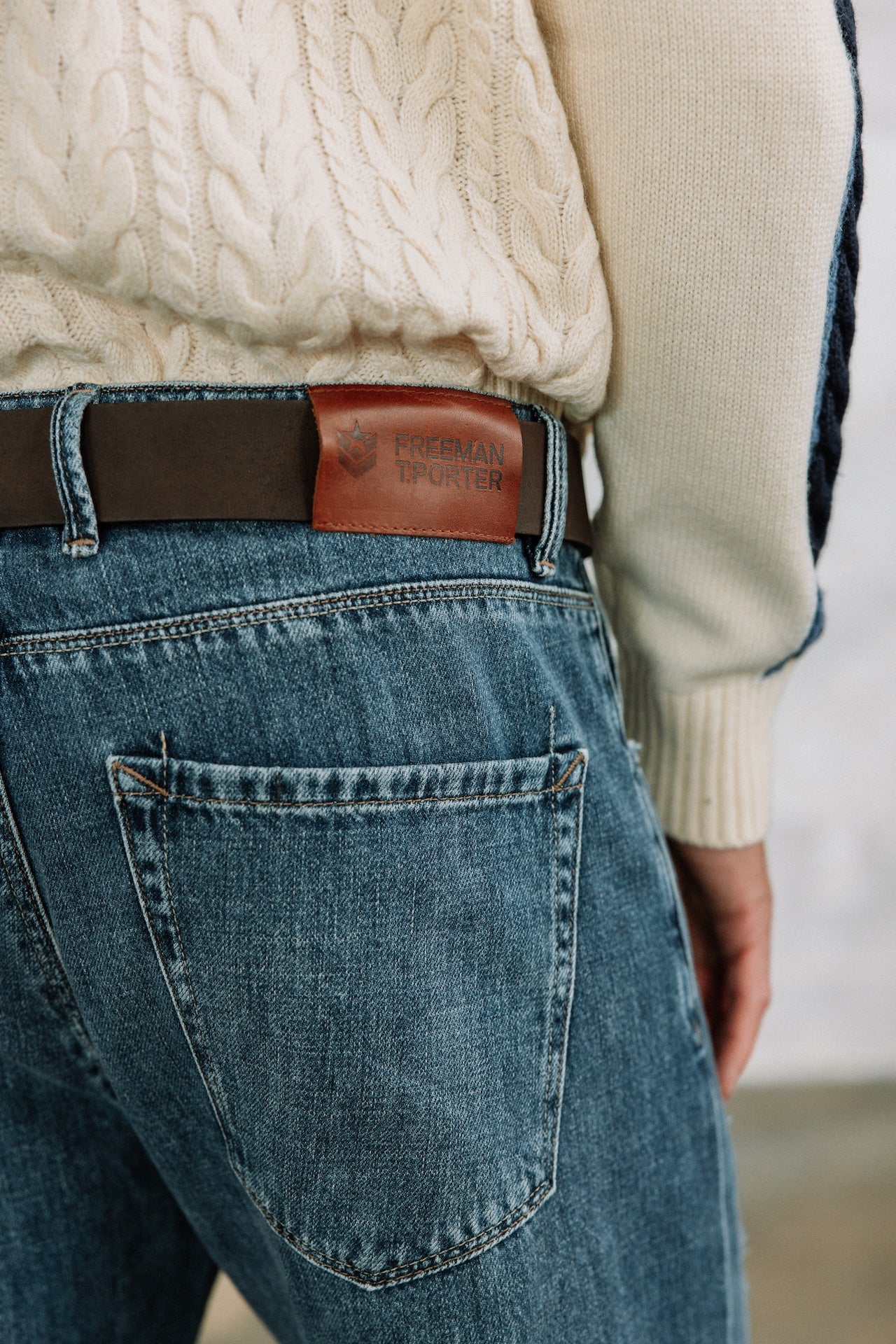 

Jean 5 poches Unisex Theo Denim barsen | Freeman T. Porter