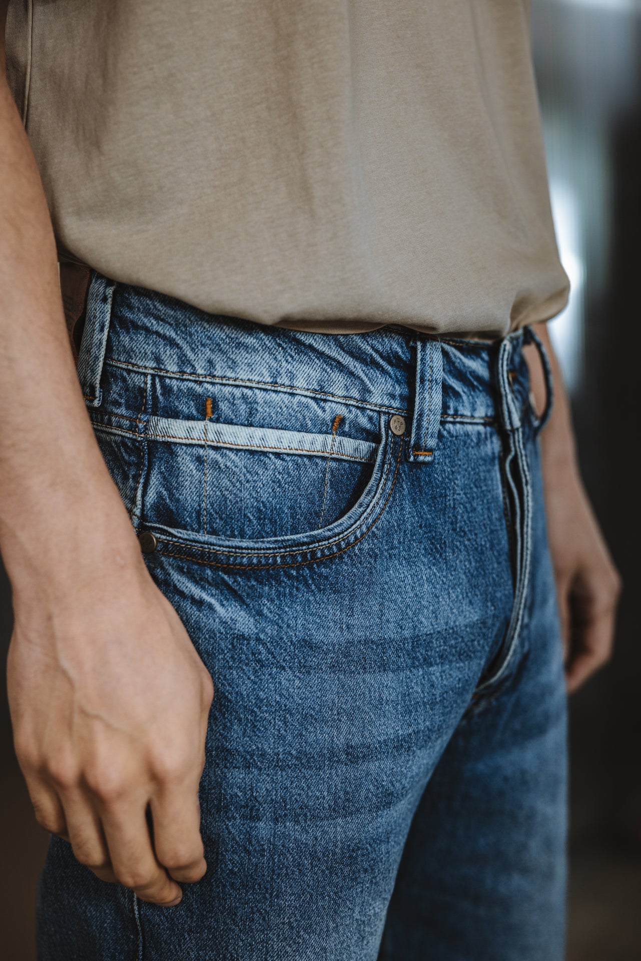 

Jeans droit Homme Nolan Denim magnus | Freeman T. Porter