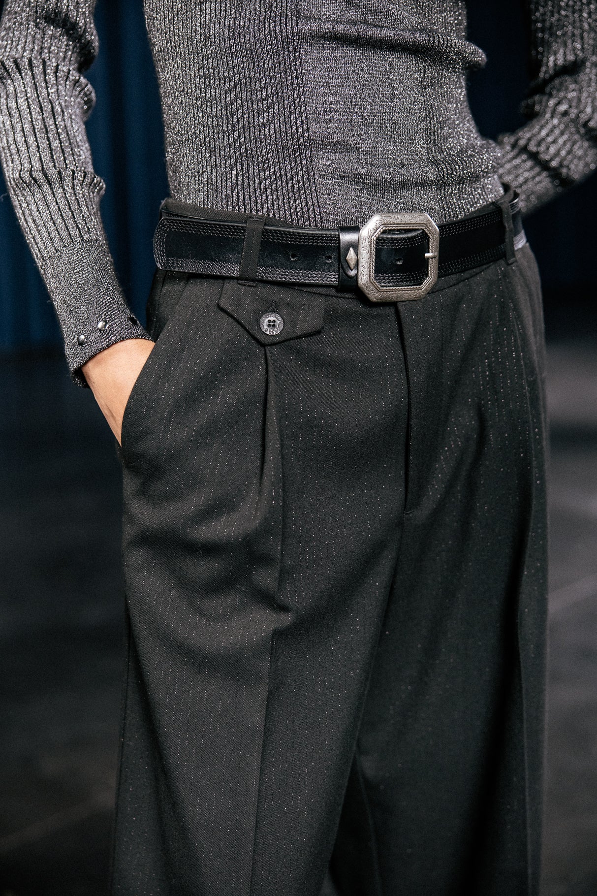 
              

City flare trousers Women Alison Cascada black | Freeman T. Porter
            