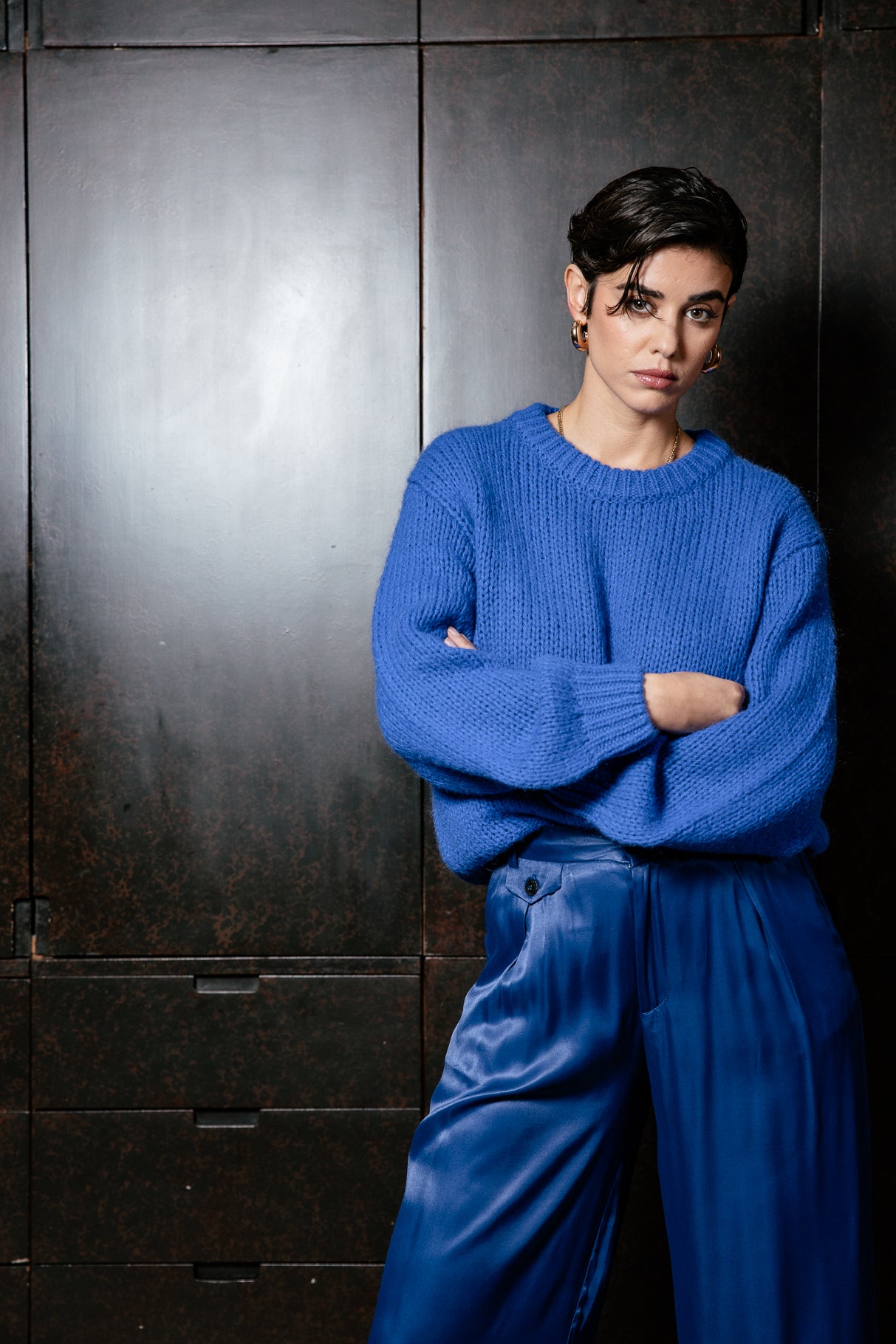 

Mohair sweater Women Passy electric blue | Freeman T. Porter