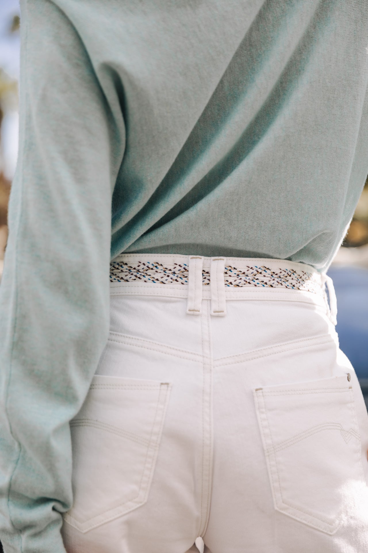 

Short loose Femme Skylie Andalousia off white | Freeman T. Porter