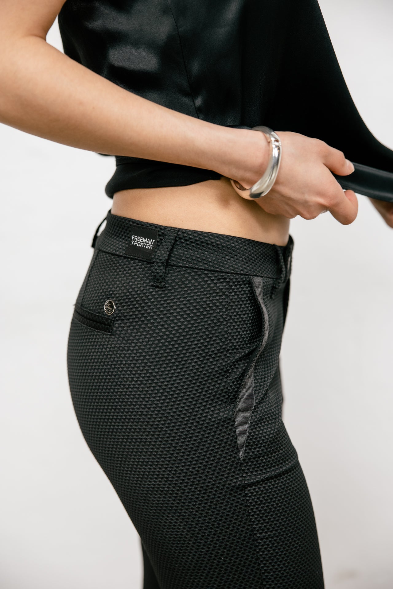 
              

Pantalon city super slim Femme Tessa Cassico black | Freeman T. Porter
            