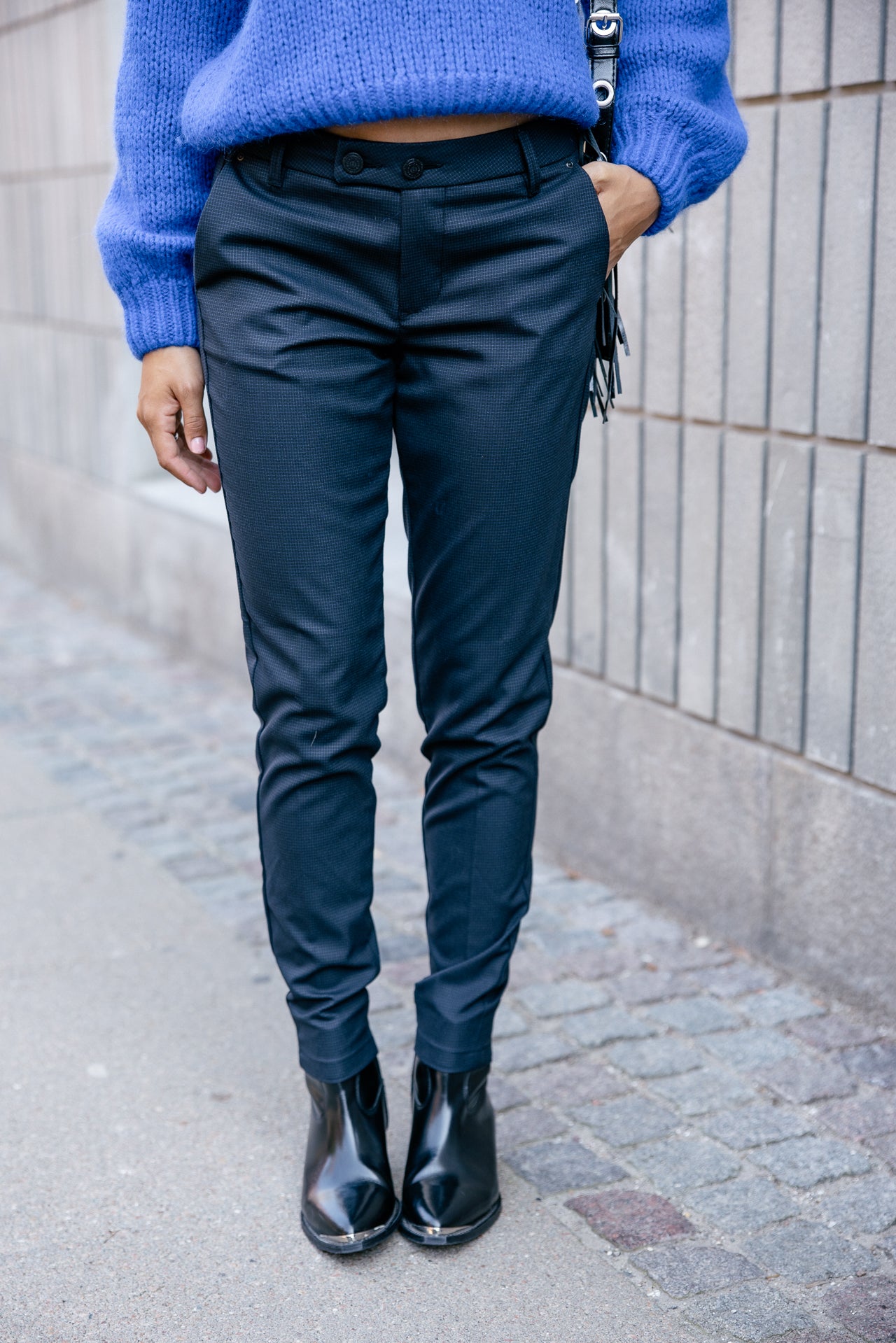 

City pant super slim Women Tessa Inception peacoat | Freeman T. Porter