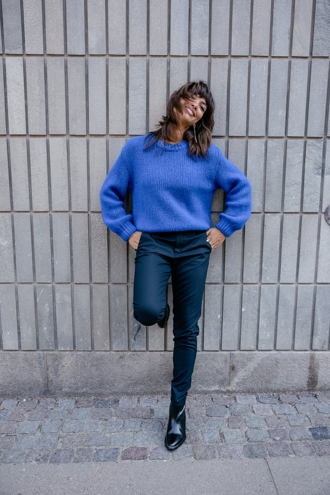 

City pant super slim Women Tessa Inception peacoat | Freeman T. Porter