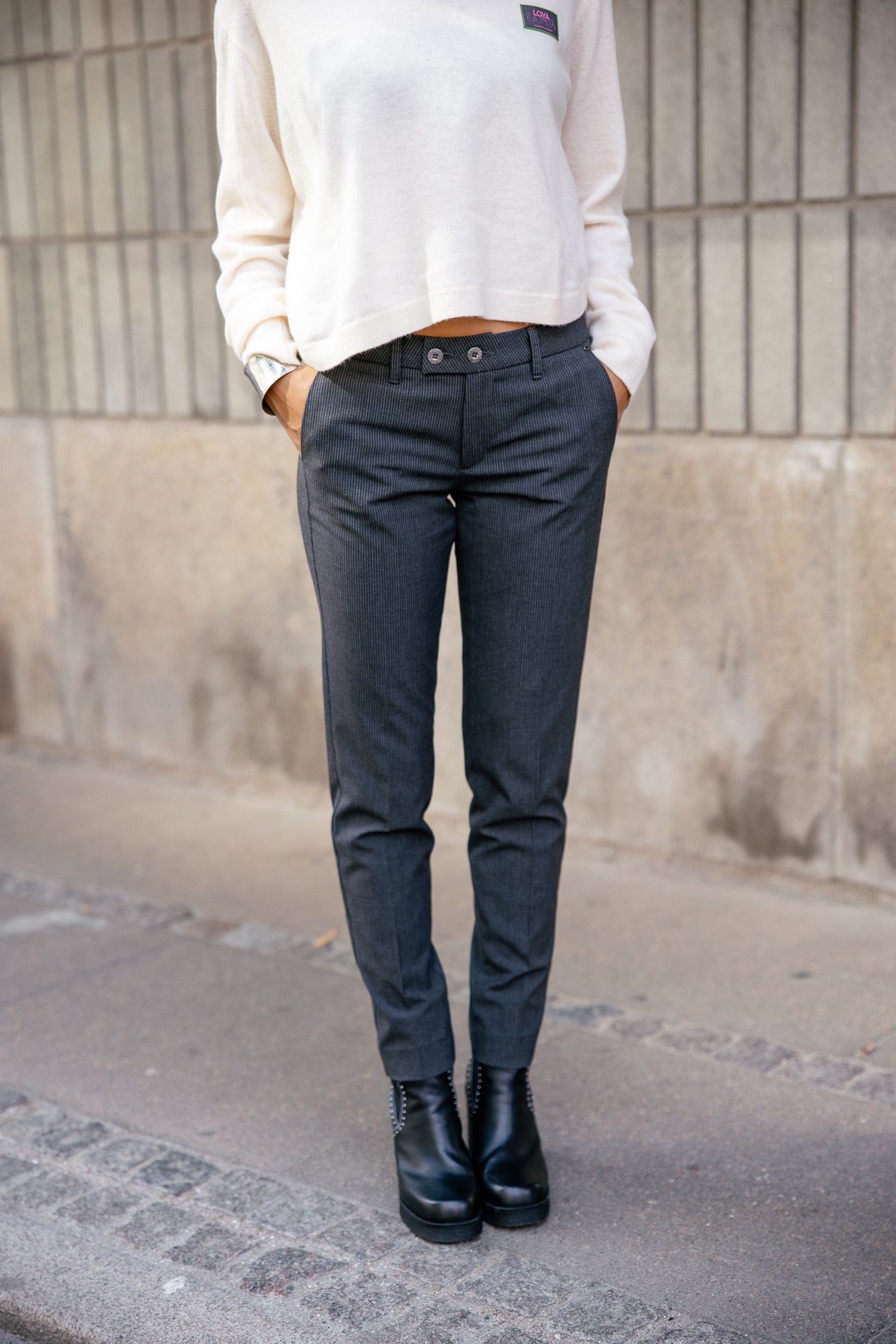   
            

Pantalon city super slim Femme Tessa Officio moon rock | Freeman T. Porter
          