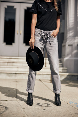 

Boyfriend Jeans Damen Jannet Denim fanatico | Freeman T. Porter