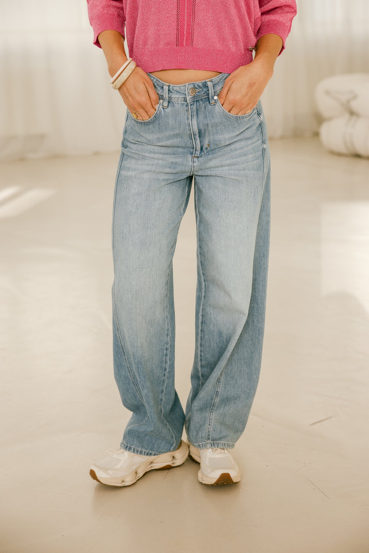 

Jeans barrel Femme Nettie maori | Freeman T. Porter