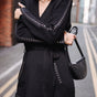 

Cardigan oversize Unisex Gaxina black | Freeman T. Porter