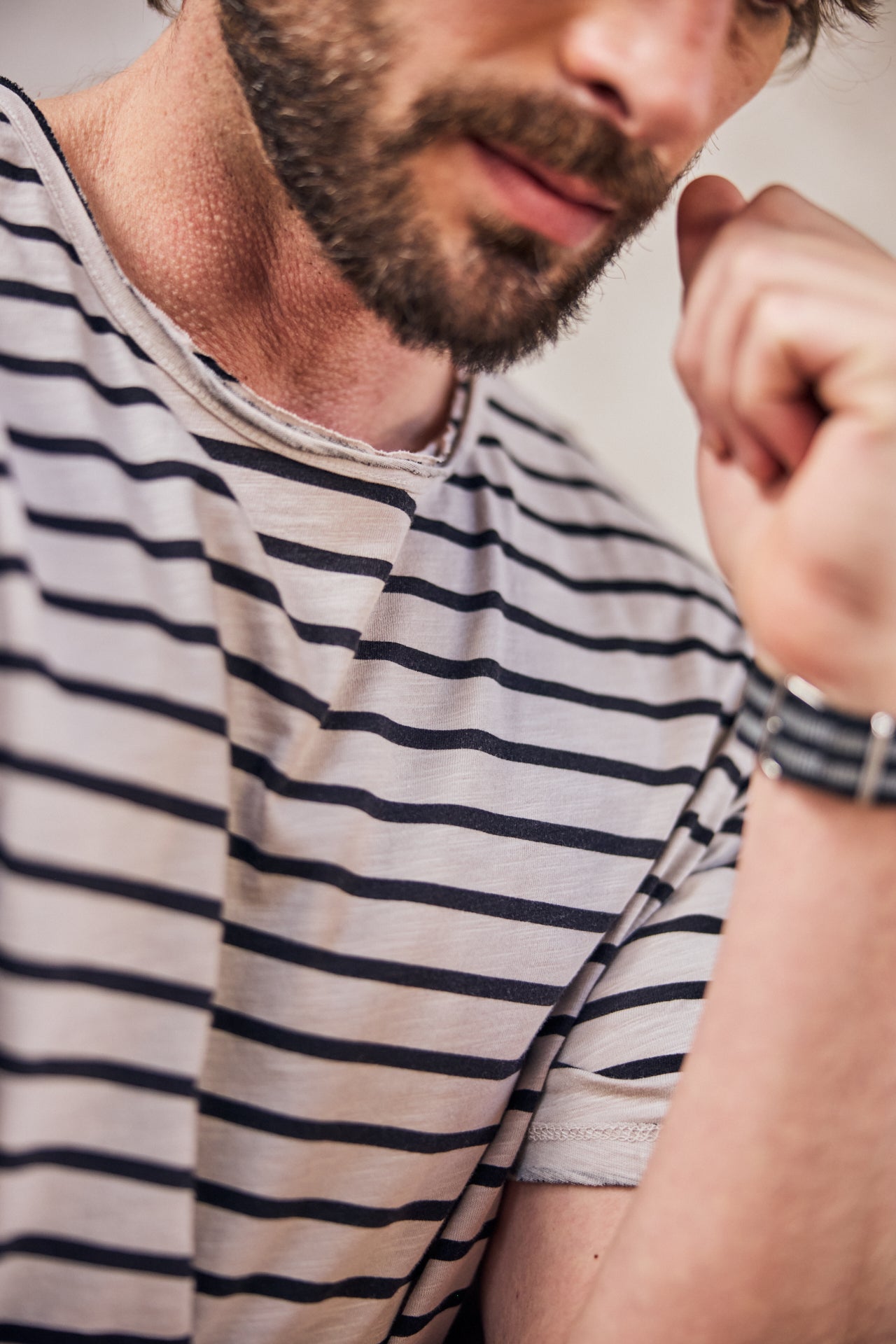 

Gestreiftes T-Shirt Mann Apollo original | Freeman T. Porter