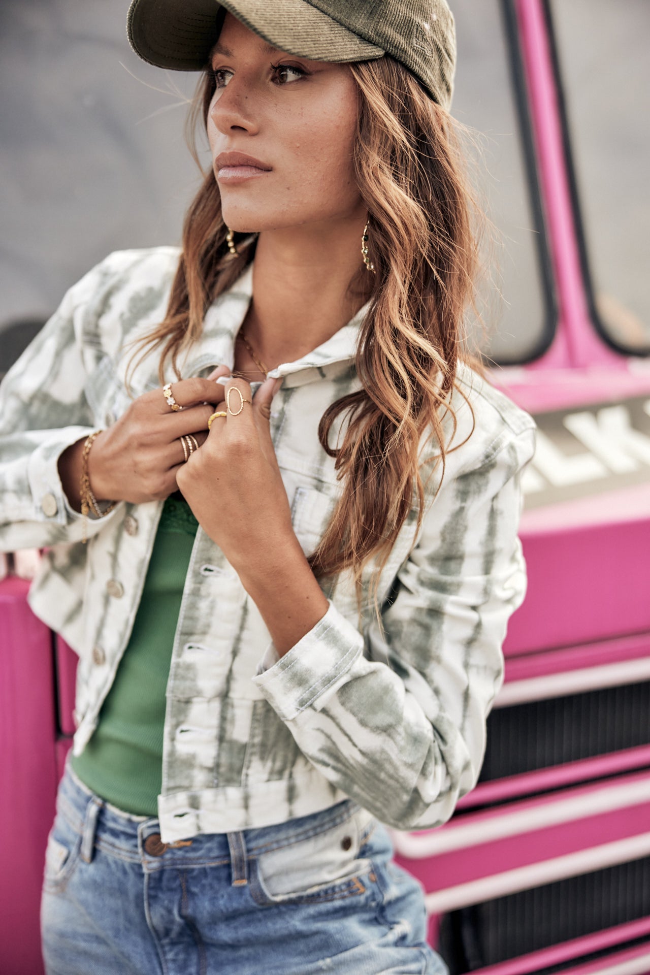 

Veste courte Femme Myriam Heaven stormy sea | Freeman T. Porter