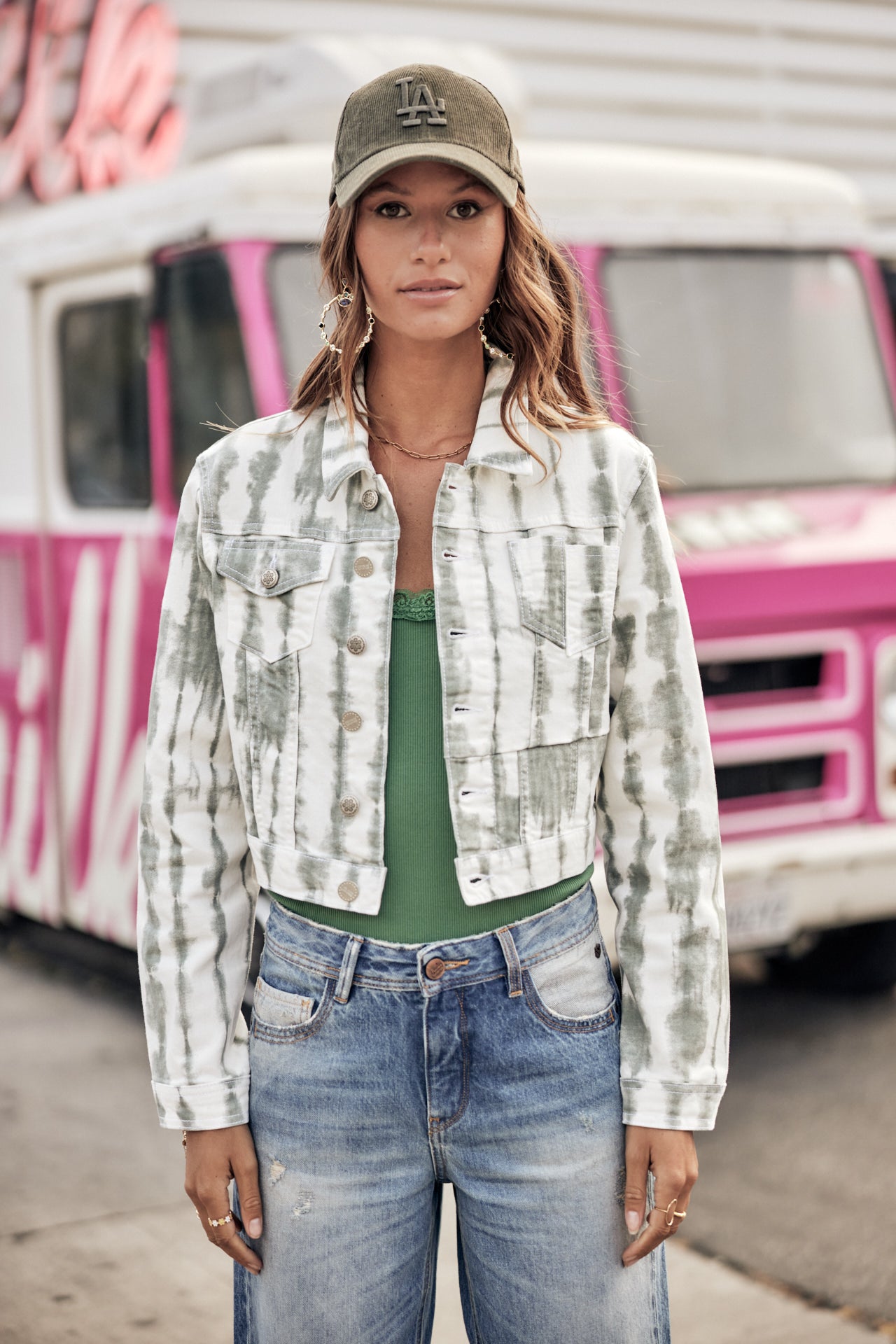 

Short jacket Woman Myriam Heaven stormy sea | Freeman T. Porter