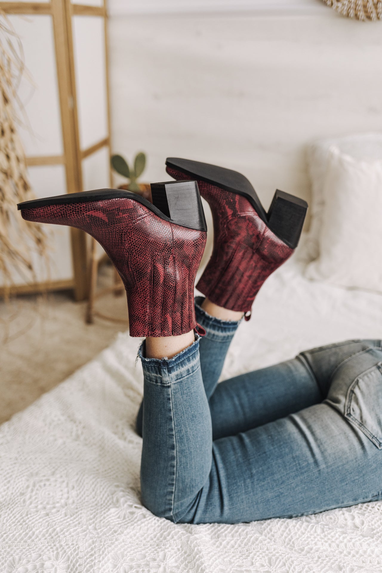 

Boots Femme Teresa Phyton bordeaux | Freeman T. Porter