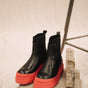 

Boots Femme Janine black / red | Freeman T. Porter
