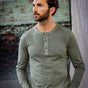 

T-Shirt manches longues Hombres Sinbad dusty olive | Freeman T. Porter