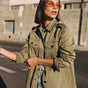 

Studded Saharienne Woman Maylis Claws light khaki | Freeman T. Porter