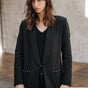 

Blazer cintré Femme Stessy Polyneo black | Freeman T. Porter