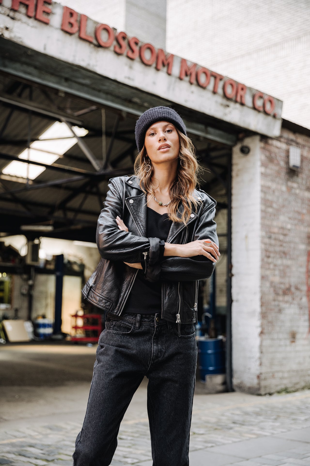 

Perfecto en cuir Femme Kristen Leather black | Freeman T. Porter