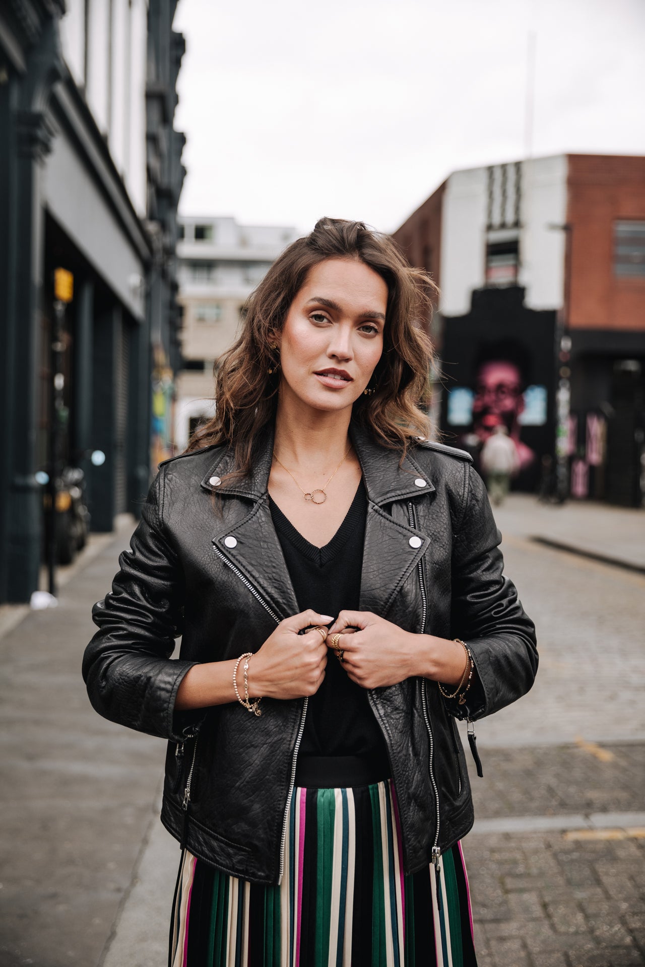 

Perfecto en cuir Femme Kristen Leather black | Freeman T. Porter