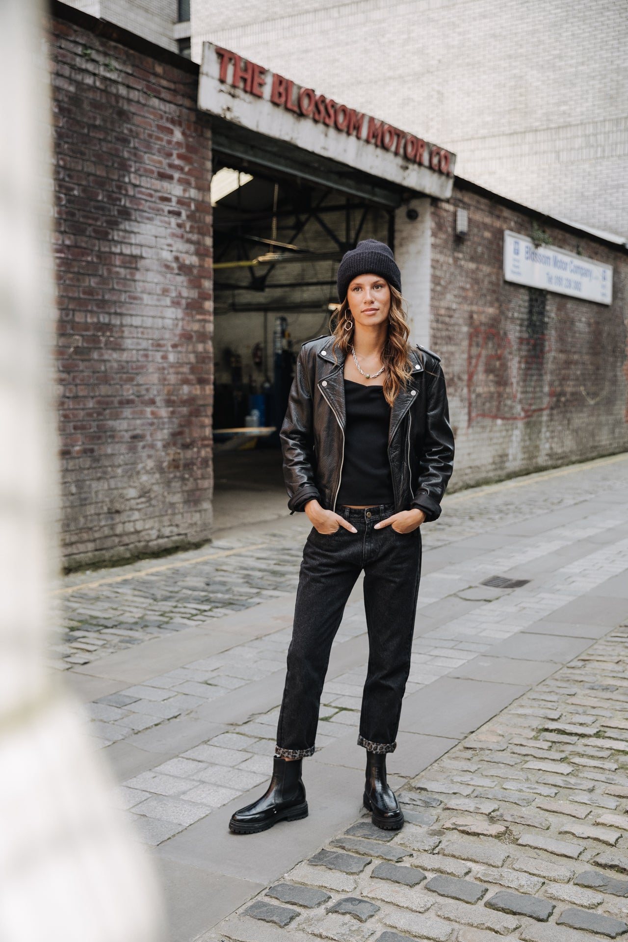 

Perfecto en cuir Femme Kristen Leather black | Freeman T. Porter