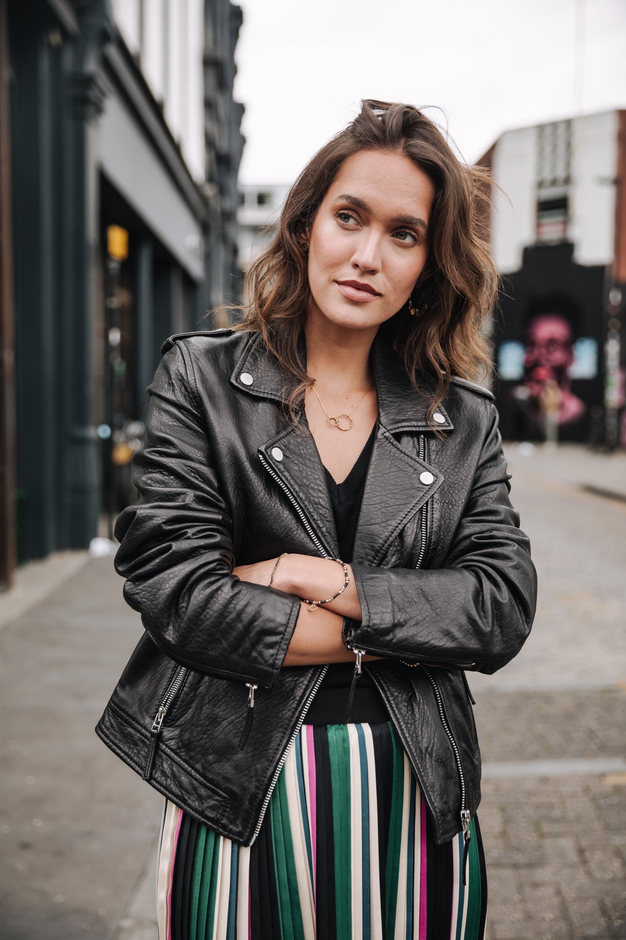 

Perfecto en cuir Femme Kristen Leather black | Freeman T. Porter