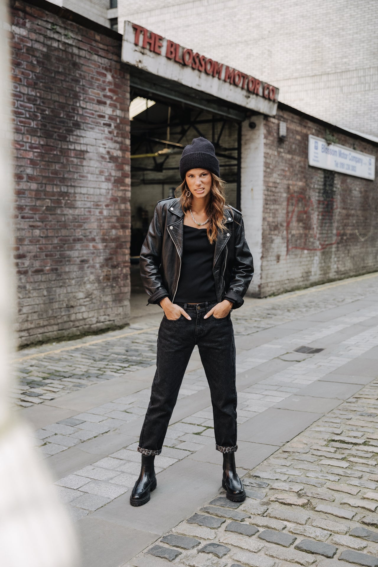 

Perfecto en cuir Femme Kristen Leather black | Freeman T. Porter