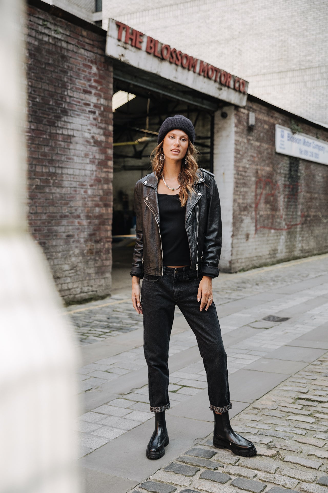 

Perfecto en cuir Femme Kristen Leather black | Freeman T. Porter